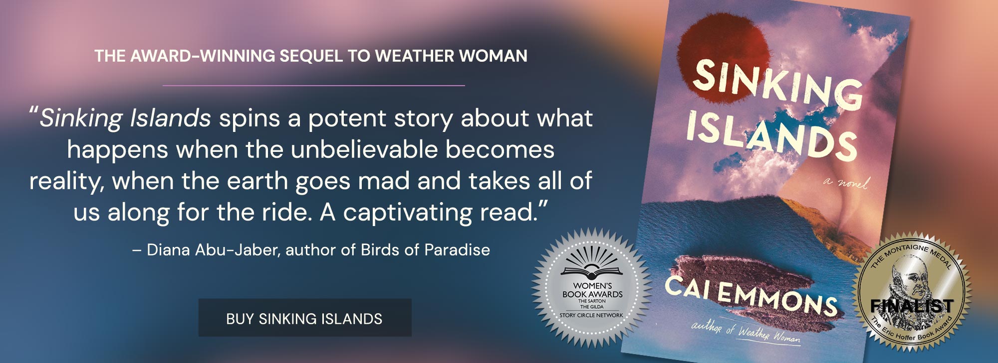SINKING ISLANDS, by author Cai Emmons